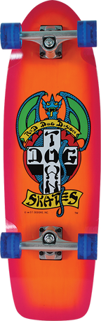 DOGTOWN RED DOG OG 70S COMP-9.1x30 ORG/MAGENTA FADE