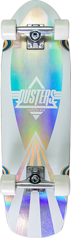 DUSTERS CAZH COSMIC CRUISER SKATEBOARD COMPLETE 29.5" HOLO