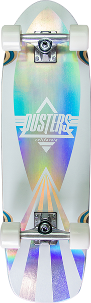 DUSTERS CAZH COSMIC CRUISER SKATEBOARD COMPLETE 29.5" HOLO