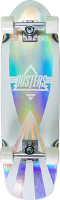 DUSTERS CAZH COSMIC CRUISER SKATEBOARD COMPLETE 29.5" HOLO
