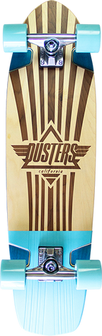 DUSTERS KEEN RETRO FRAME CRUSIER SKATEBOARD COMPLETE 31 TEAL
