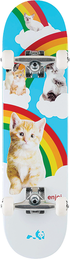ENJOI KITTEN DREAMS SKATEBOARD COMPLETE-7.25 MULTI