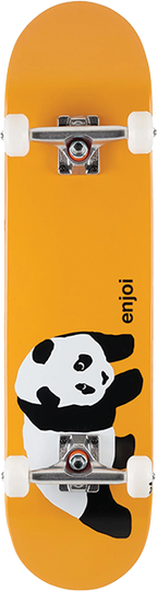 ENJOI PANDA SKATEBOARD COMPLETE-7.75 ORANGE