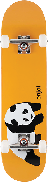 ENJOI PANDA SKATEBOARD COMPLETE-7.75 ORANGE