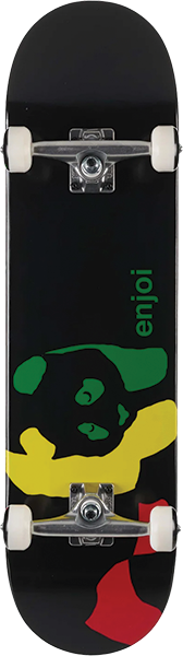 ENJOI RASTA PANDA SKATEBOARD COMPLETE 8.0