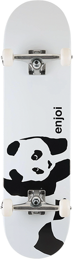 ENJOI WHITEY PANDA SKATEBOARD COMPLETE-8.25 WHITE