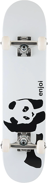 ENJOI WHITEY PANDA SOFT TOP MICRO SKATEBOARD COMPLETE-6.75
