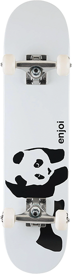 ENJOI WHITEY PANDA SOFT TOP MICRO SKATEBOARD COMPLETE-6.75