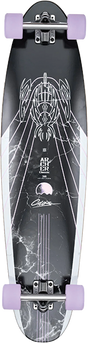 GLOBE ARCHER CLASSIC SKATEBOARD COMPLETE 9.75X38.5 BAMBOO/PURPLE
