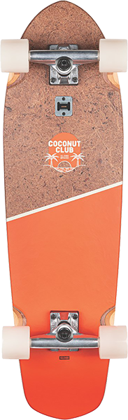GLOBE BIG BLAZER SKATEBOARD COMPLETE 9.12x32 COCONUT/MANDARIN