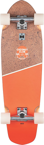 GLOBE BIG BLAZER SKATEBOARD COMPLETE 9.12x32 COCONUT/MANDARIN