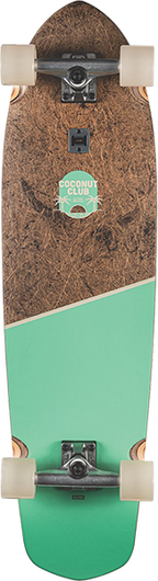 GLOBE BLAZER XL SKATEBOARD COMPLETE 9.75x36.25 COCONUT/LIME