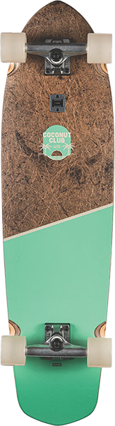 GLOBE BLAZER XL SKATEBOARD COMPLETE 9.75x36.25 COCONUT/LIME