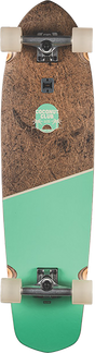 GLOBE BLAZER XL SKATEBOARD COMPLETE 9.75x36.25 COCONUT/LIME