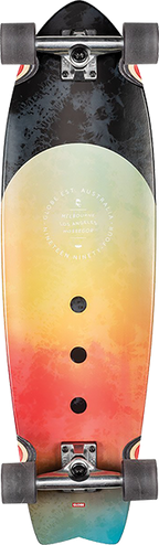 GLOBE CHROMANTIC SKATEBOARD COMPLETE 9.5x33 ULUWATU
