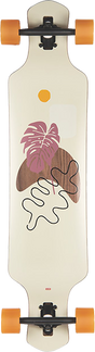 GLOBE GEMINON 40 ROCK SKATEBOARD COMPLETE 9.25x40 WALNUT/MONSTERA