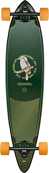 GLOBE PINTAIL 37 SKATEBOARD COMPLETE 8.5x37.5 KOOKABURRA