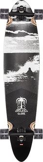 GLOBE PINNER CLASSIC SKATEBOARD COMPLETE 9x40 COCONUT/BLACK TIDE