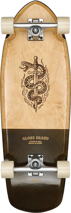 GLOBE STUBBY SKATEBOARD COMPLETE-10.0X30 INNER SAVAGE