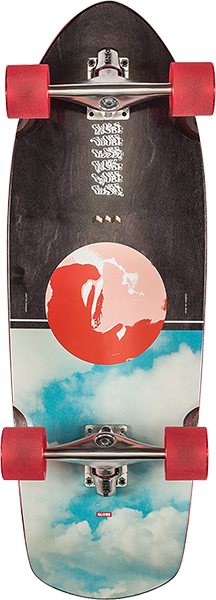 GLOBE STUBBY SKATEBOARD COMPLETE 10x30 ON-SHORE/CLOSEOUT