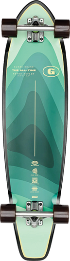 GLOBE THE ALL TIME SKATEBOARD COMPLETE 9x35.87 SEASCAPE