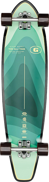 GLOBE THE ALL TIME SKATEBOARD COMPLETE 9x35.87 SEASCAPE