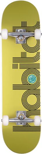 HABITAT ELLIPSE SKATEBOARD COMPLETE 7.75 YELLOW