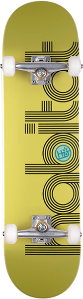 HABITAT ELLIPSE SKATEBOARD COMPLETE 7.75 YELLOW