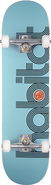 HABITAT ELLIPSE SKATEBOARD COMPLETE 8.0 BLUE