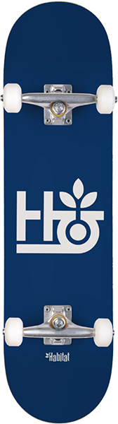 HABITAT POD SKATEBOARD COMPLETE 7.75 NAVY