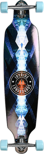 JOYRIDE GLEAM DT SKATEBOARD COMPLETE 39 BLACK/BLU