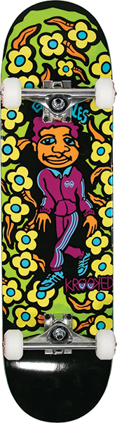 KROOKED SWEATPANT BL SKATEBOARD COMPLETE-8.06