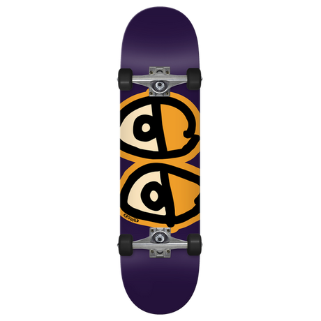 KROOKED GLOW EYES SKATEBOARD COMPLETE 8.25