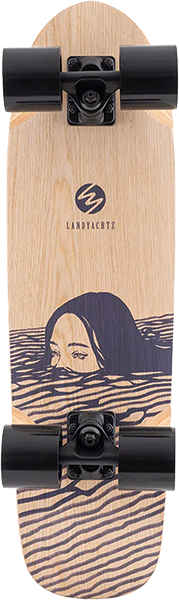 LANDYACHTZ DINGHY CLASSIC FENDER MIDNIGHT DIP SKATEBOARD COMPLETE 8X28.5