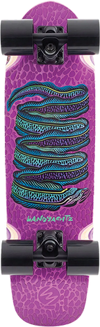 LANDYACHTZ DINGHY CLASSIC FENDER MORAY EEL SKATEBOARD COMPLETE 8X28.5