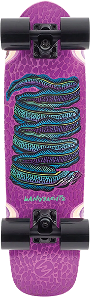 LANDYACHTZ DINGHY CLASSIC FENDER MORAY EEL SKATEBOARD COMPLETE 8X28.5