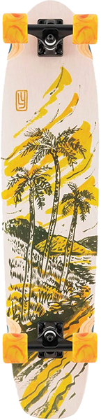 LANDYACHTZ RIPPER POSTCARD 130 SKATEBOARD COMPLETE 9x36.9