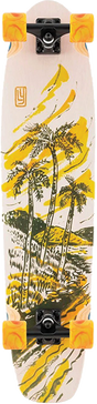 LANDYACHTZ RIPPER POSTCARD 130 SKATEBOARD COMPLETE 9x36.9