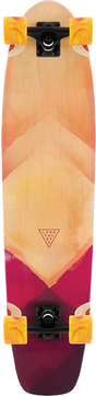 LANDYACHTZ RIPPER WATERCOLOR 130 SKATEBOARD COMPLETE 9x36.9