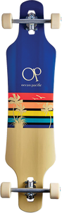 OP SUNSET DT LB SKATEBOARD COMPLETE 9.5x39 NAVY BLUE/OFF-WHT