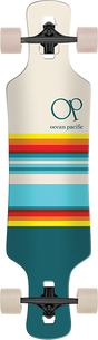 OP SWELL DT SKATEBOARD COMPLETE 9x36 OFF-WHT/TEAL