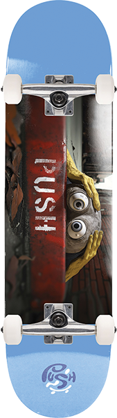 PUSH CURBIE FP SKATEBOARD COMPLETE 7.0 BLUE