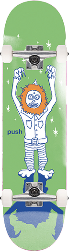 PUSH FROSTY SKETCH FP SKATEBOARD COMPLETE-6.75 GRN