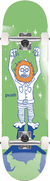PUSH FROSTY SKETCH FP SKATEBOARD COMPLETE-6.75 GRN