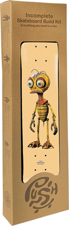 PUSH BEE ZOMBIE (IN-SKATEBOARD COMPLETE)-8.0 PEACH