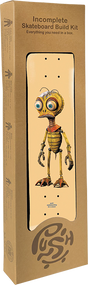PUSH BEE ZOMBIE (IN-SKATEBOARD COMPLETE)-8.0 PEACH