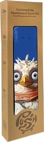 PUSH CHICKEN (IN-SKATEBOARD COMPLETE)-8.25 BLUE