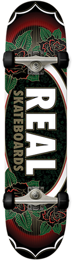 REAL ROSE OVAL SKATEBOARD COMPLETE-7.75