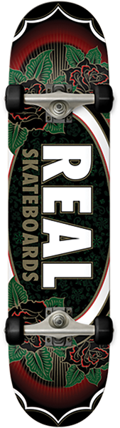 REAL ROSE OVAL SKATEBOARD COMPLETE-7.75