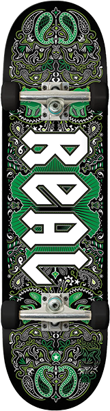 REAL BANDANA SKATEBOARD COMPLETE 8.06